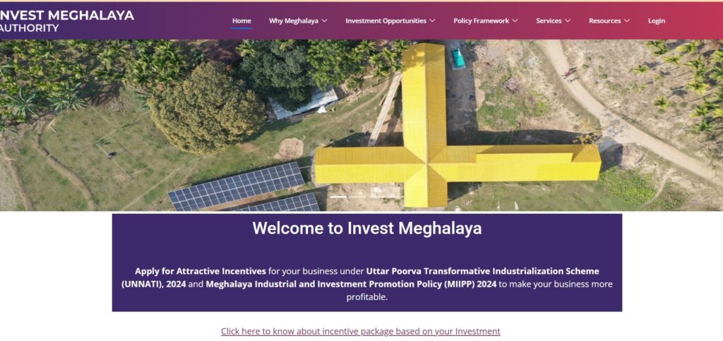 Meghalaya Any Business Ventures Scheme