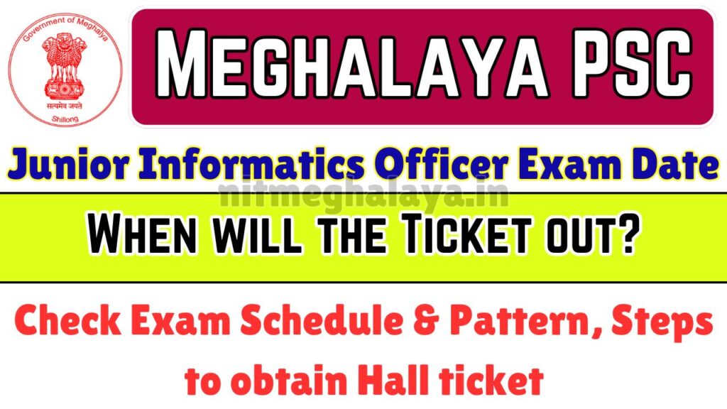 Meghalaya PSC JIO Hall Ticket 2025 